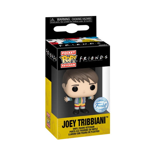 Funko Pop Keychain Friends Joey in Chandlers Clothes