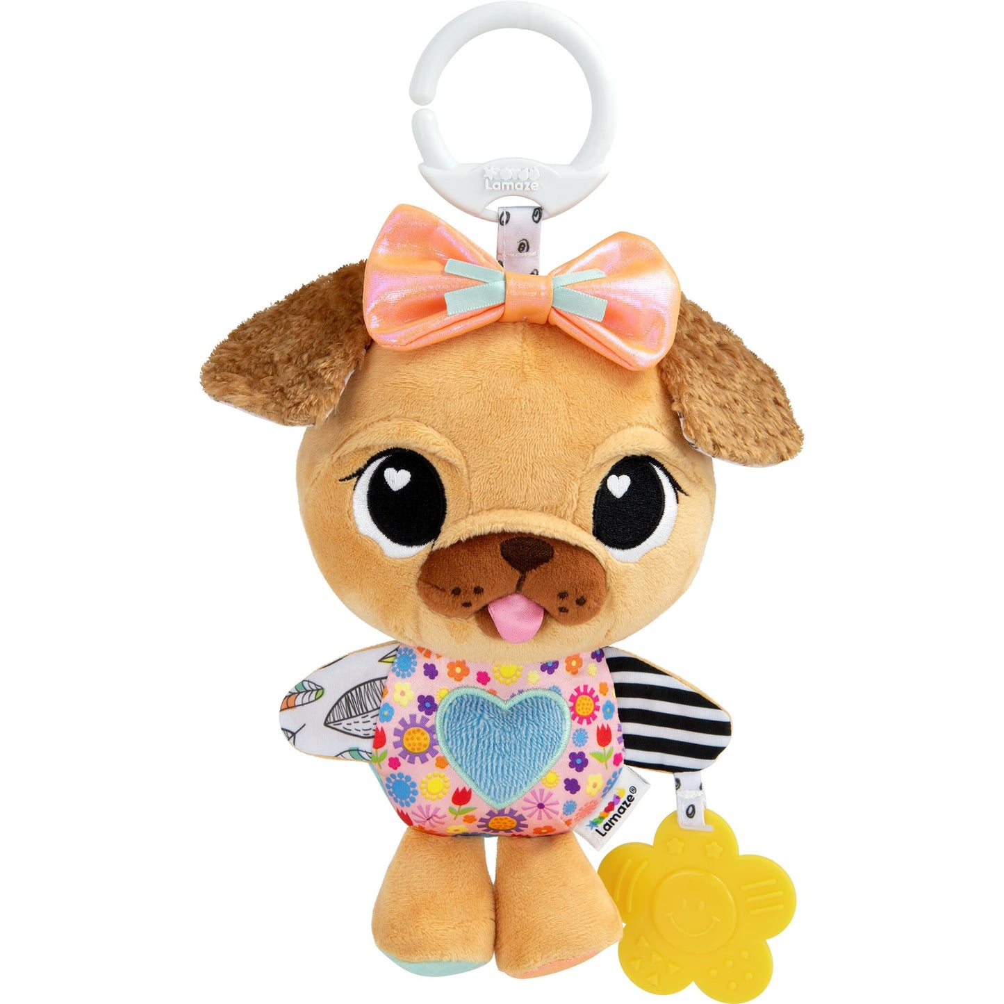 Lamaze Lovey The Pug Clip & Go