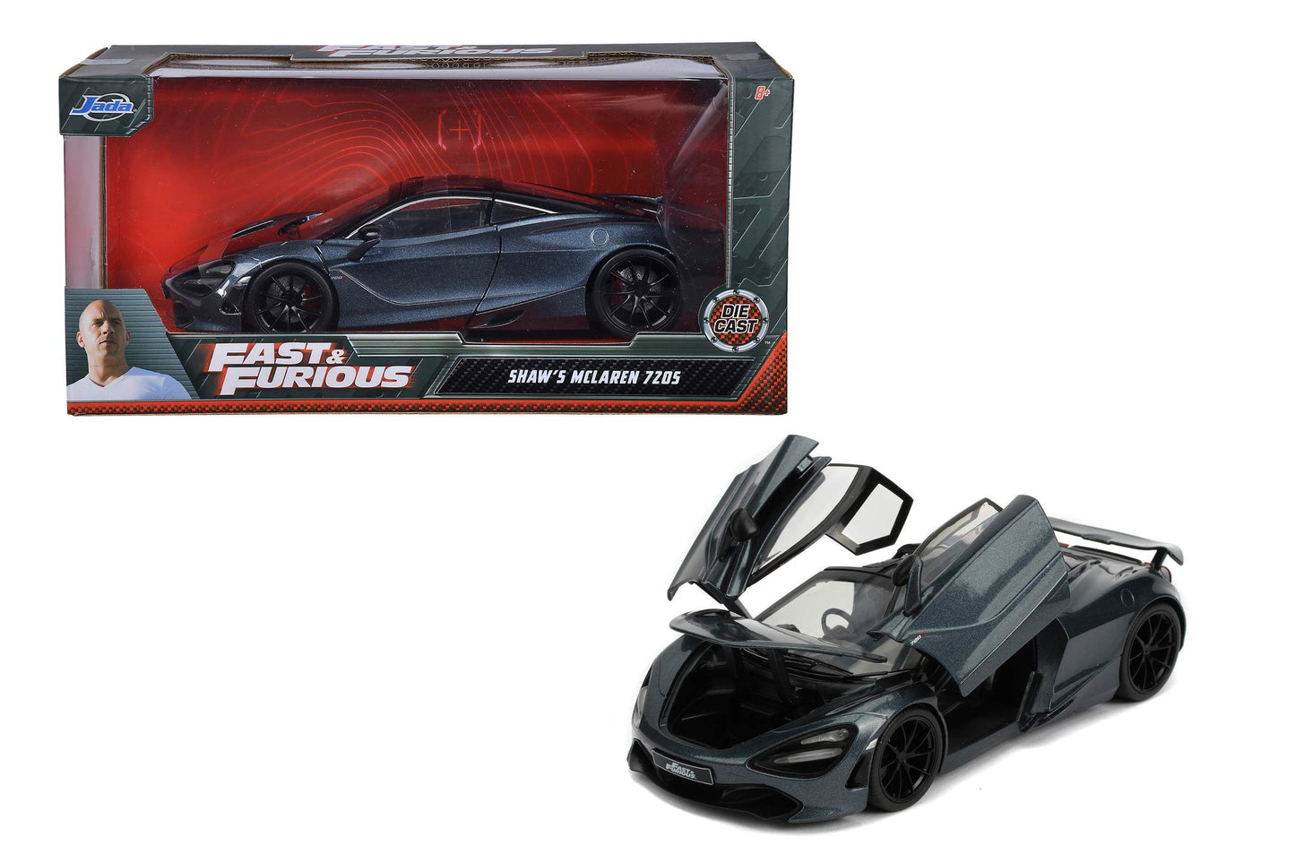 Jada Fast & Furious Shaws McLaren 720s 1:24