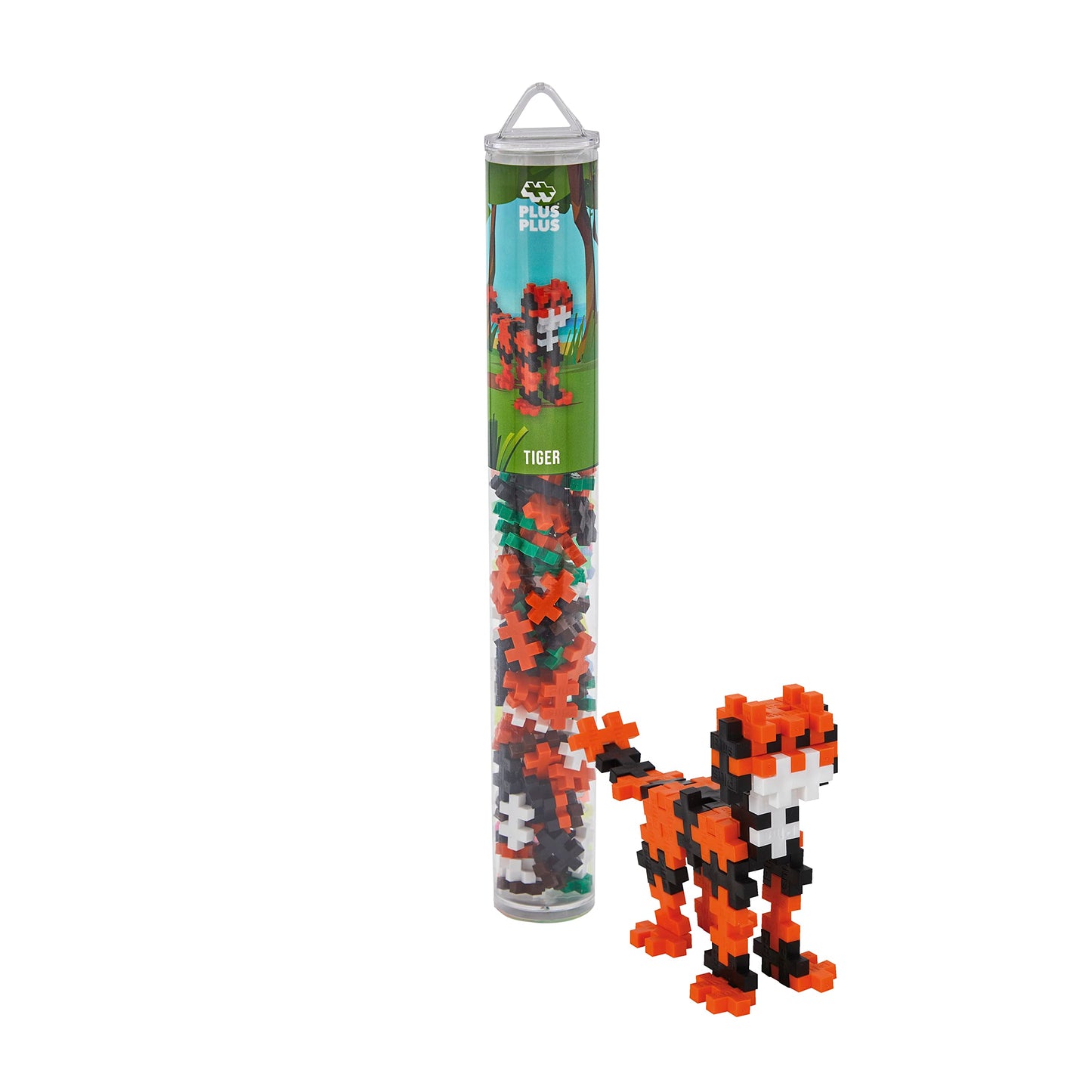 Plus Plus Tube Tiger 100 Piece