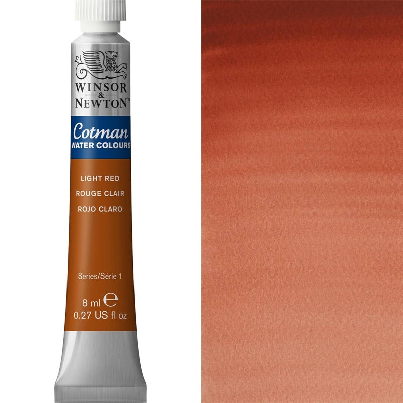 Cotman Watercolour Light Red 8ml