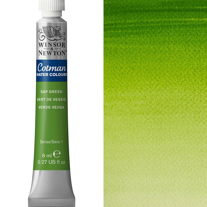 Cotman Watercolour Sap Green 8ml