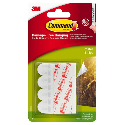 Command Poster Strips 12 Pack