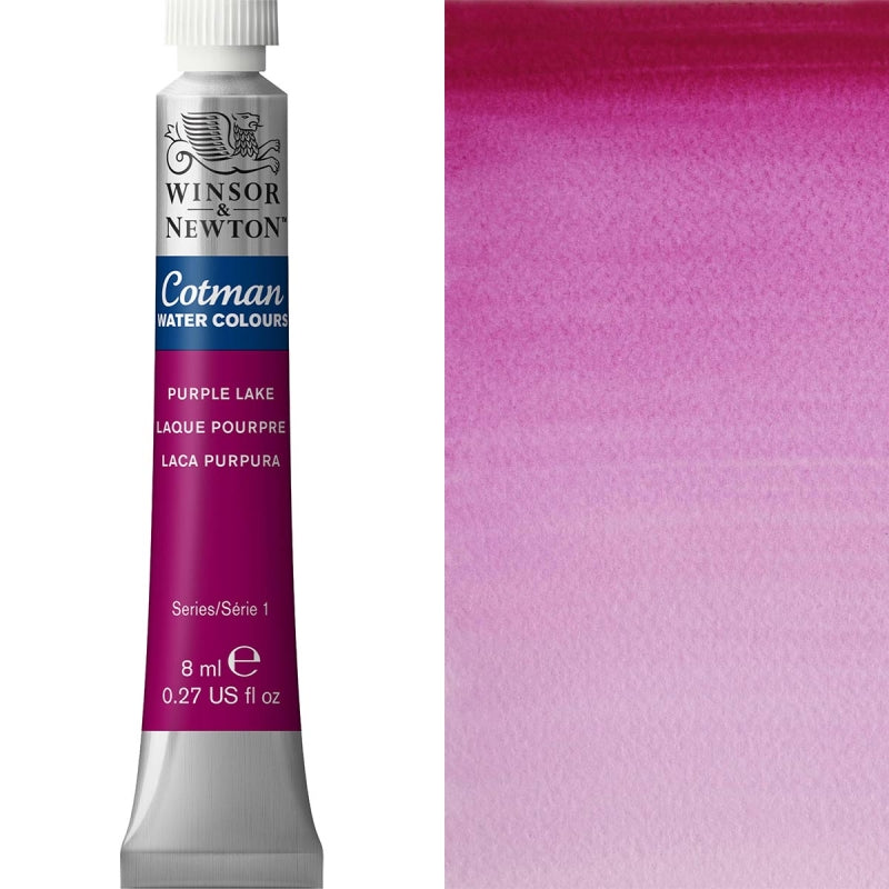 Cotman Watercolour Purple Lake 8ml