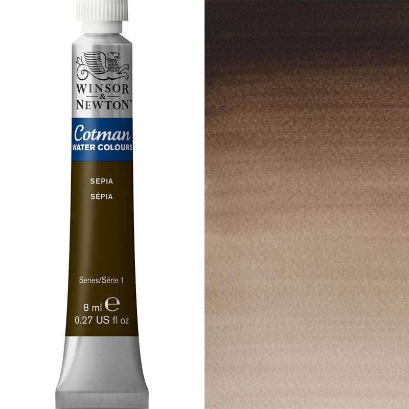 Cotman Watercolour Sepia 8ml