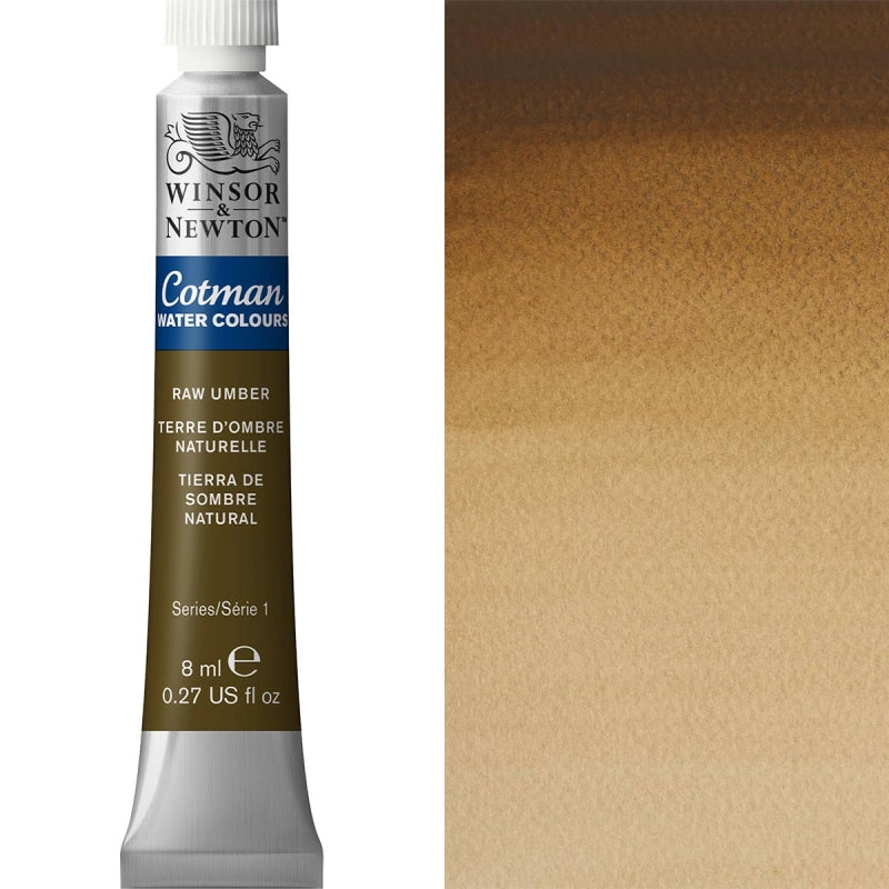 Cotman Watercolour Raw Umber 8ml