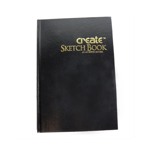 A4 Hardback Create Sketch Book 30 Sheets 110gsm