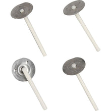 Candle Wicks With Metal Base