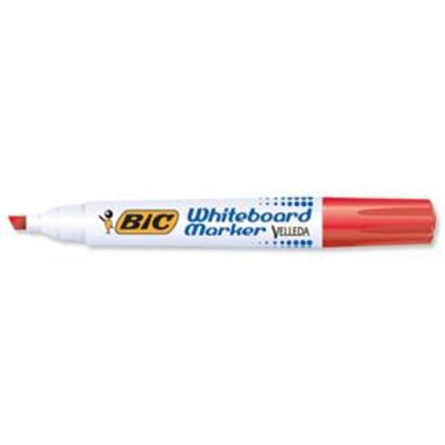 BIC Whiteboard Marker Chisel Head Red