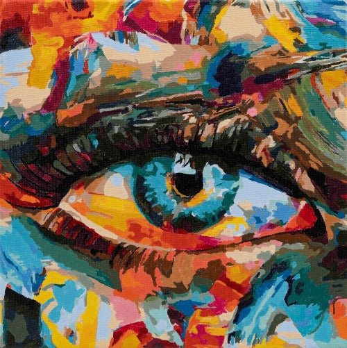 Paint By Numbers Eye 30x30cm