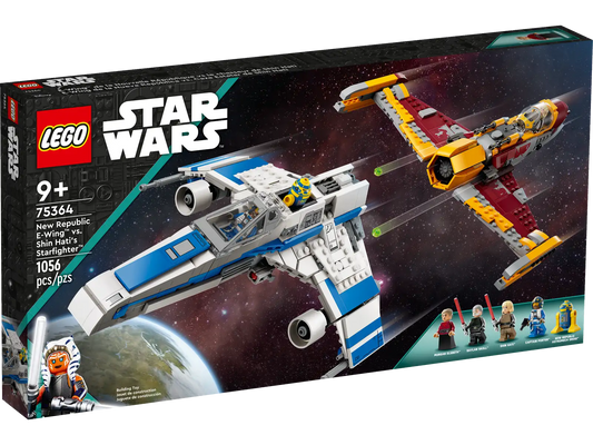 LEGO 75364 Star Wars New Republic E Wing Vs. Shin Hati's Starfighter