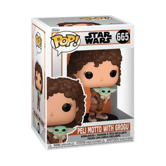 Funko Pop Star Wars Peli Motto with Grogu