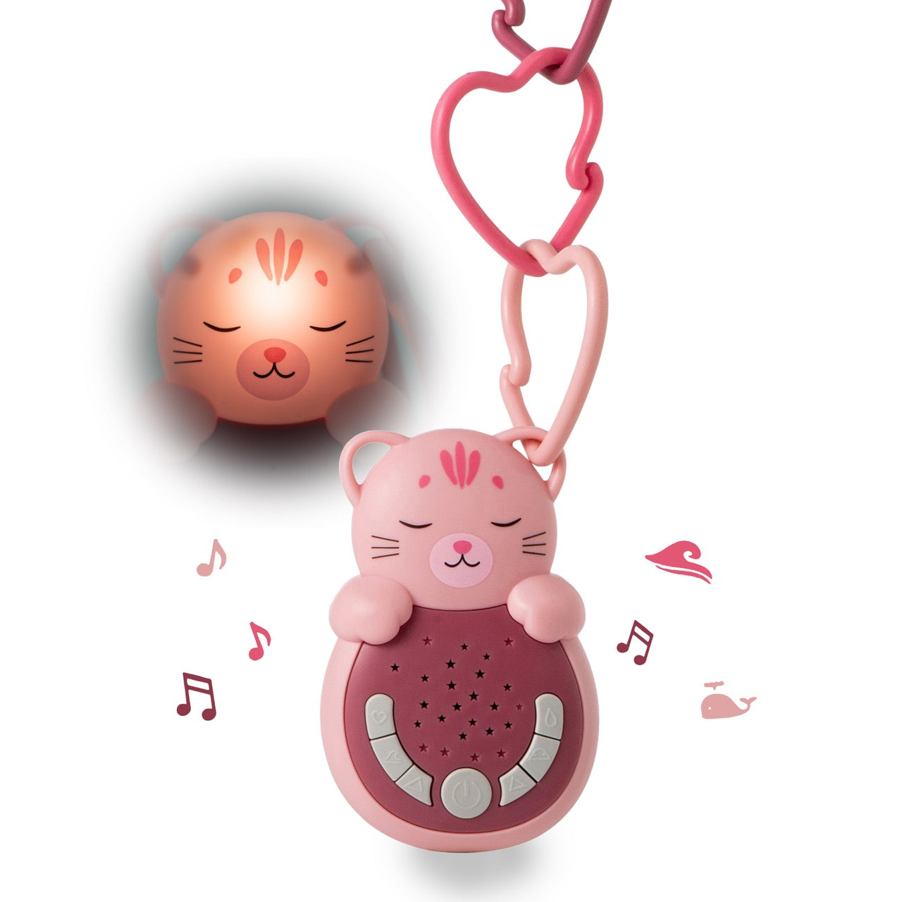 Sweet Dreamz On The Go Cat Sound Machine & Nightlight