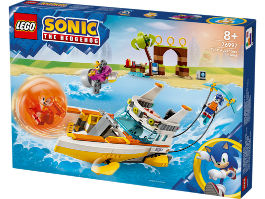 LEGO 76997 Sonic Tails Adventure Boat