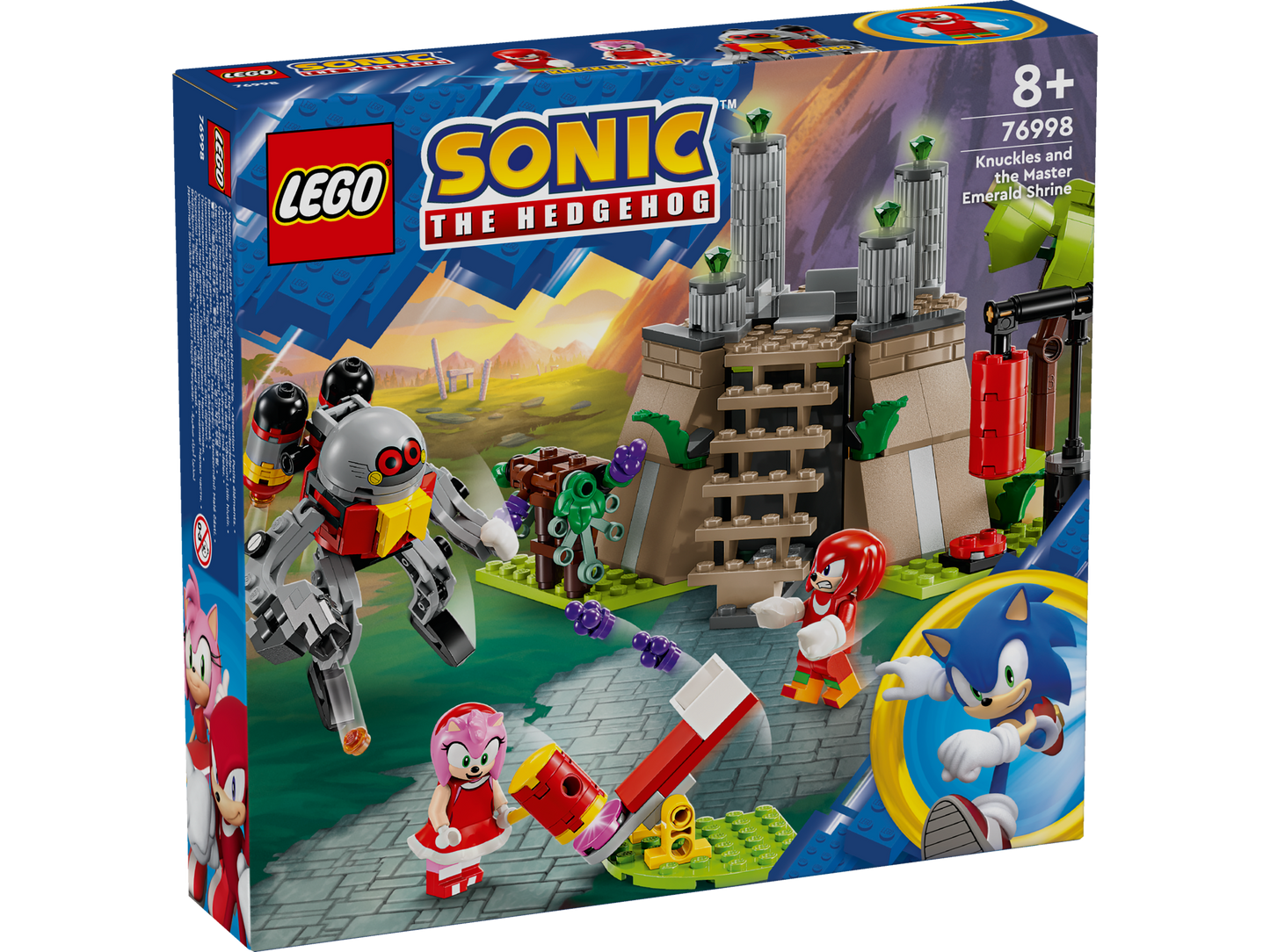 LEGO 76998 Sonic Knuckles & The Master Emerald Shine