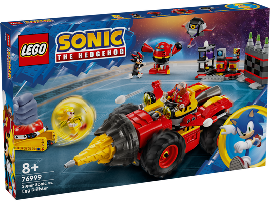 LEGO 76999 Sonic Super Sonic Vs Egg Drillster