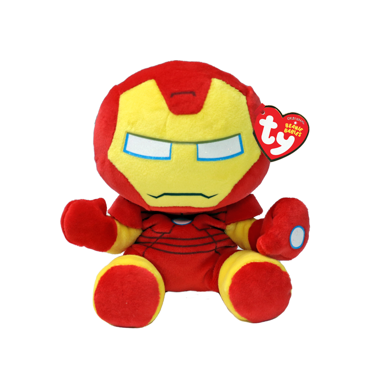 Iron Man Beanie Boo Soft