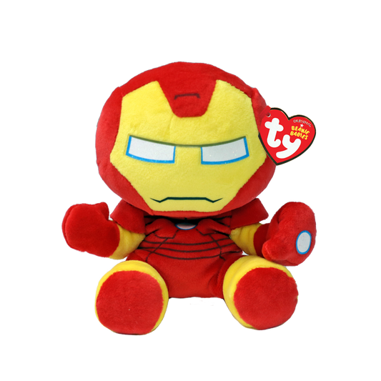 Iron Man Beanie Boo Soft