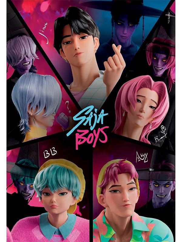 K Pop Demon Hunter 500 Piece Jigsaw Puzzle