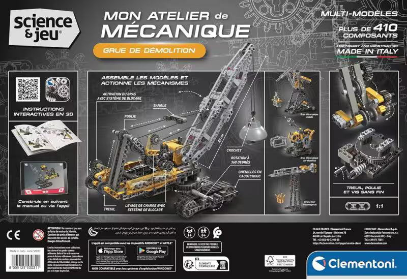 Mechanics Lab Crawler Crane