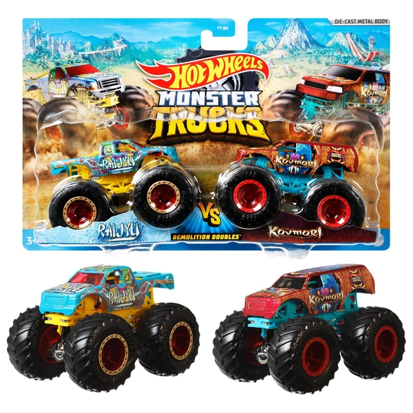 Hot Wheels Monster Truck 1:64 2 Pack *Assortment