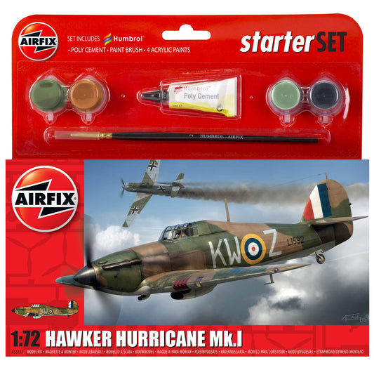 Airfix Hawker Hurricane Starter Set