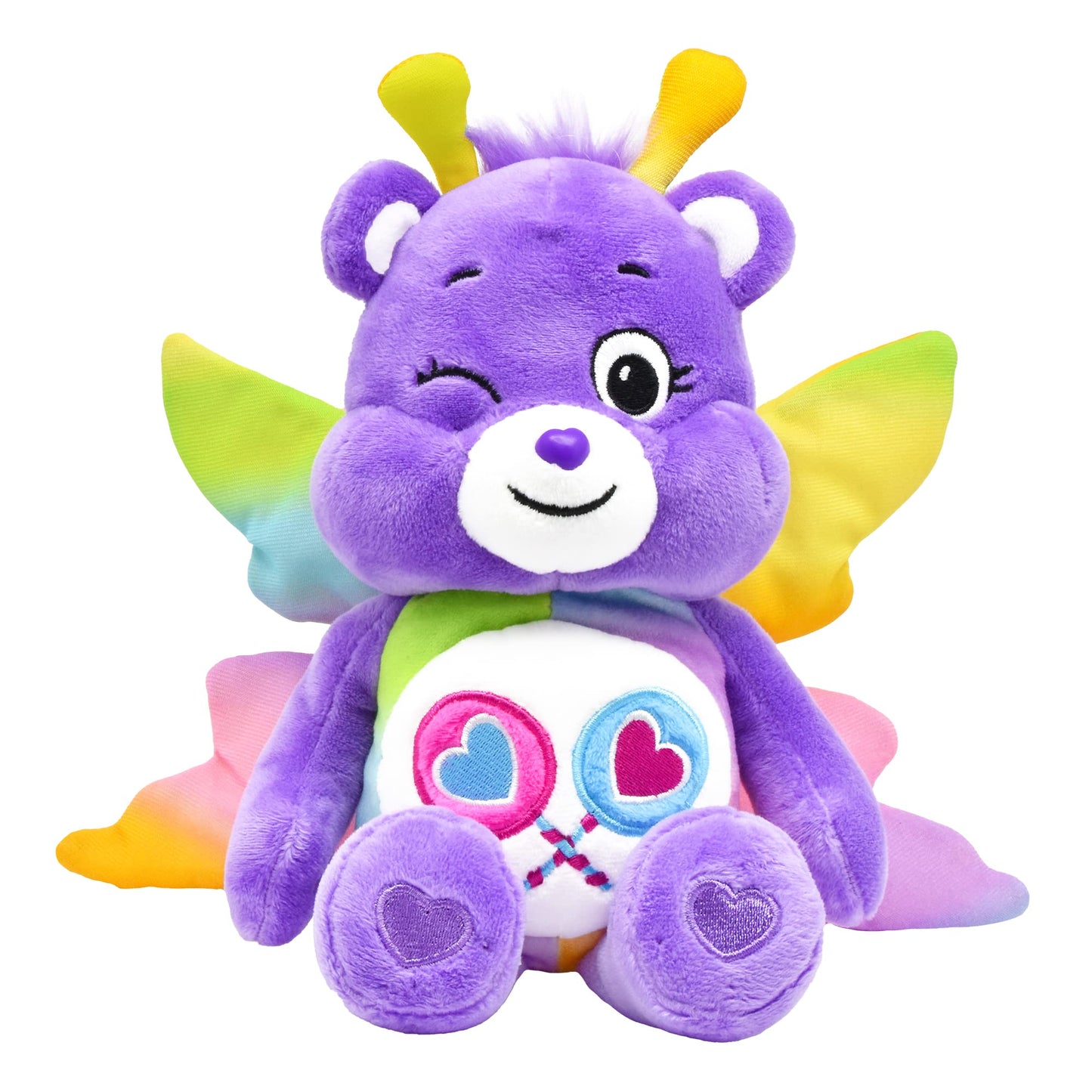 Care Bear Butterfly Share Bear 22cm Soft Toy