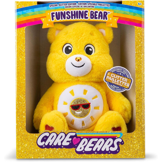 Care Bear Funshine Bear Glitter Belly Bear 35cm