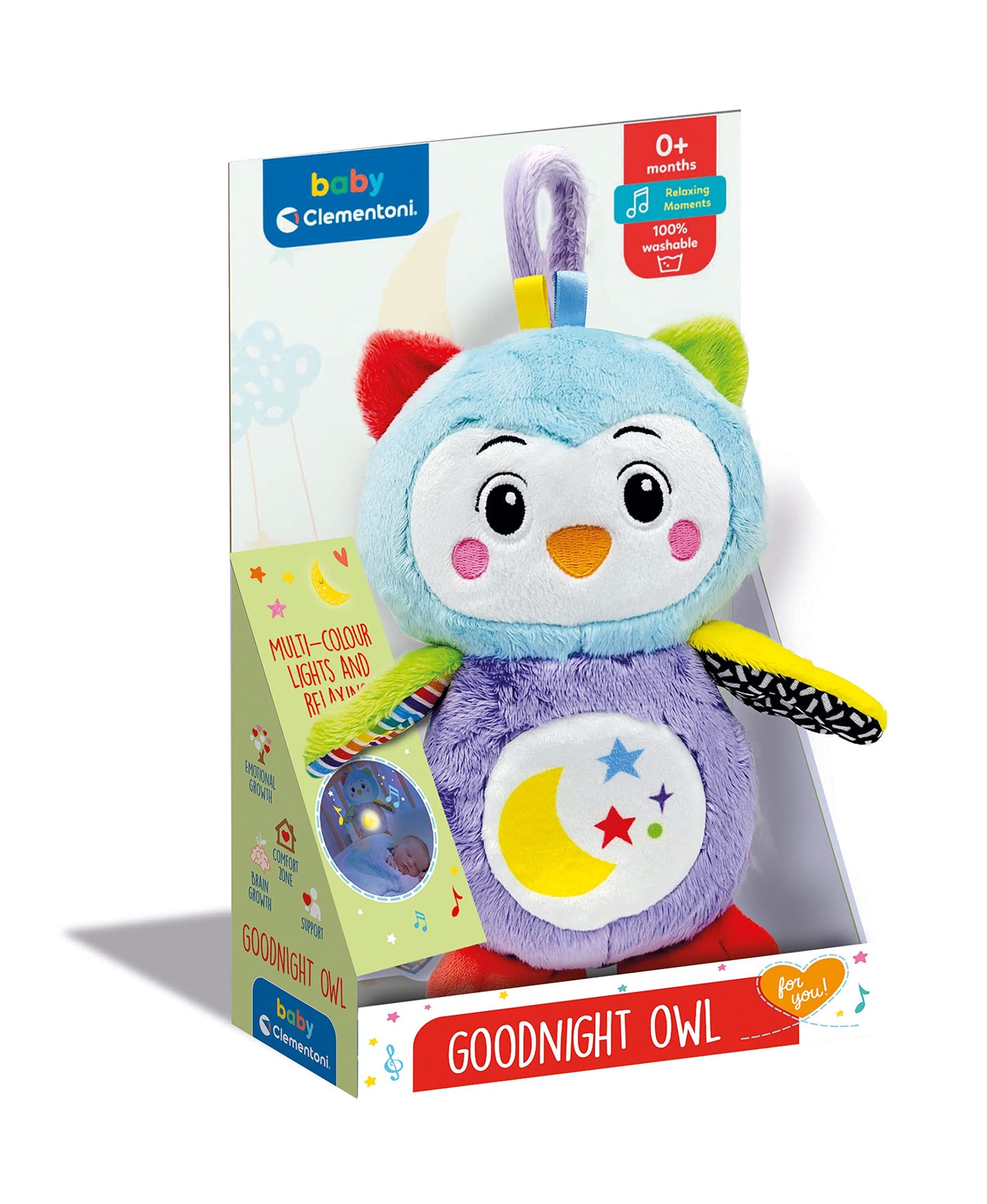 Clementoni Goodnight Owl Plush