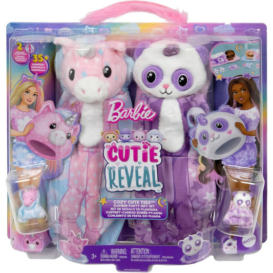 Barbie Cutie Reveal Cozy Sleepover Set