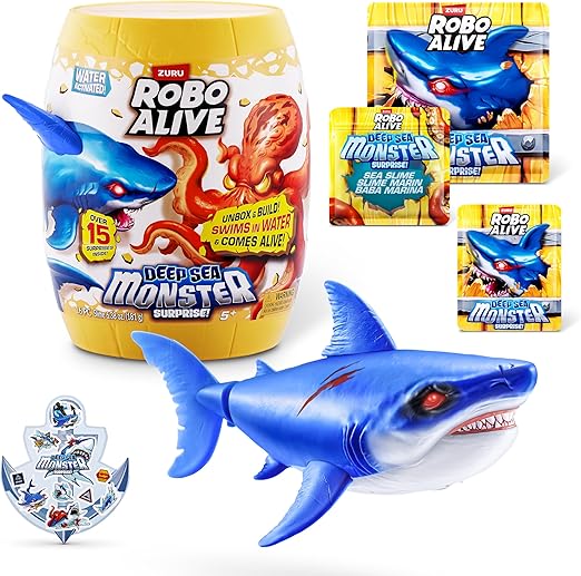 Robo Alive Water Activated Deep Sea Monster