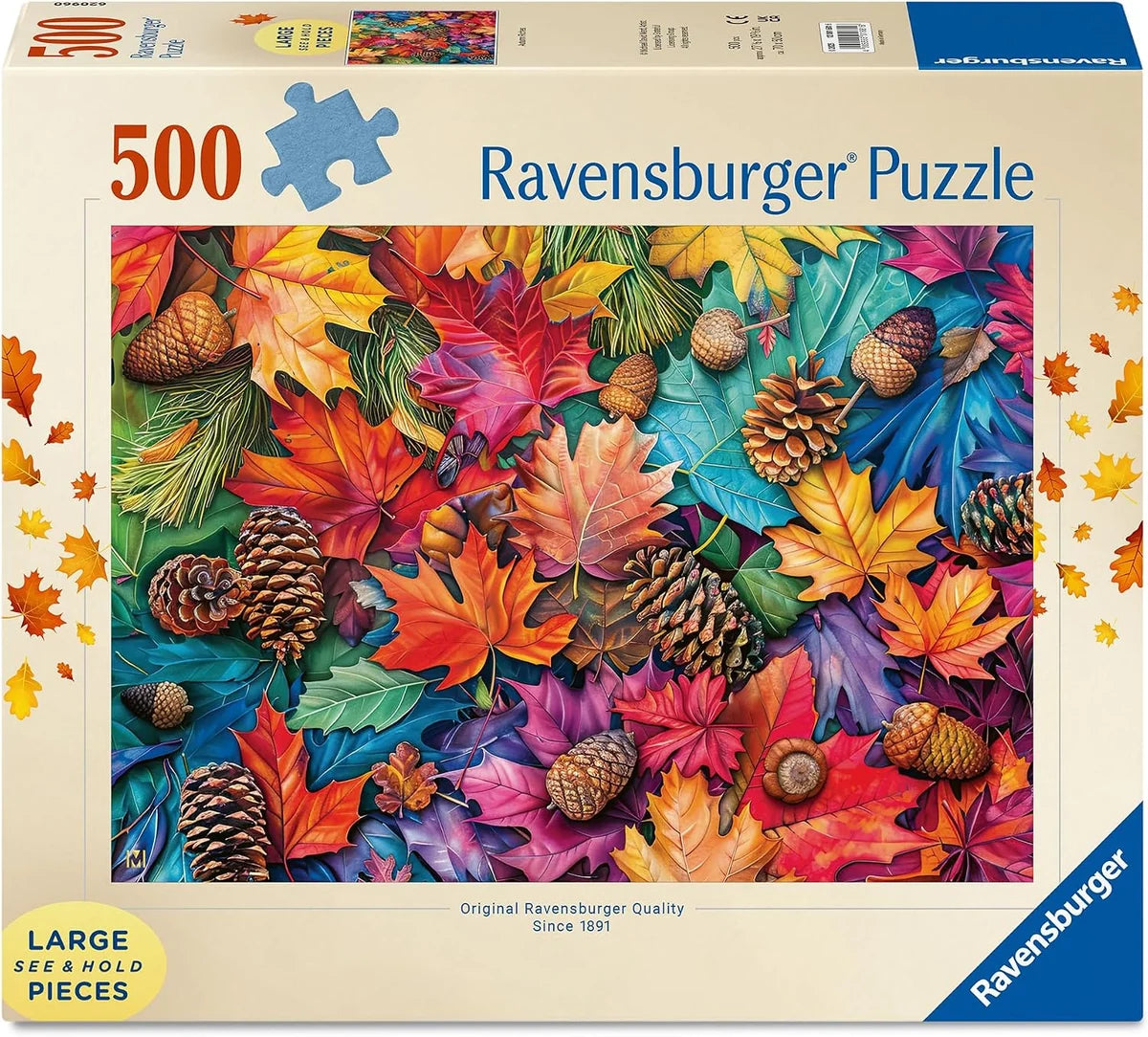 Ravensburger Autumn Riches 500 Piece Jigsaw Puzzle