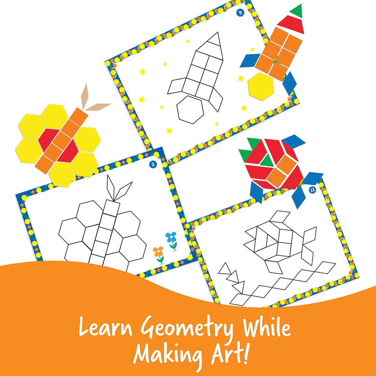 Pattern Block Activity Set