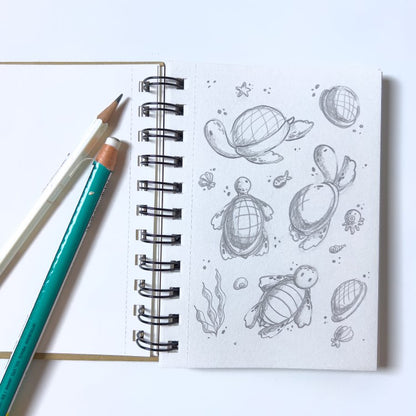 A5 Kraft Spiral Sketchbook