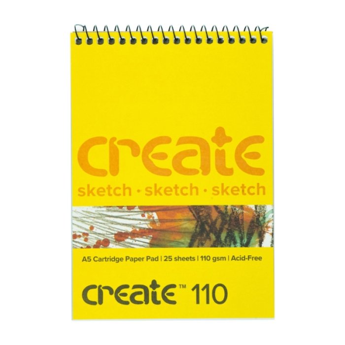 Create Cartridge Spiral A5 Sketch Book