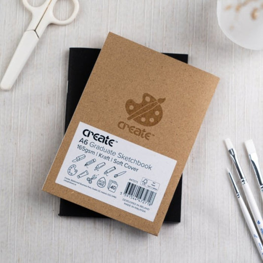 A6 Kraft Graduate Sketch Pad