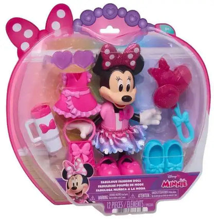 Disney Minnie Mouse Fab Fashion 6" Doll & Accessories