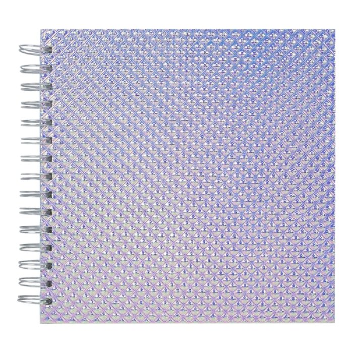 Scrapbook Album 8X8 Diamonds Lilac