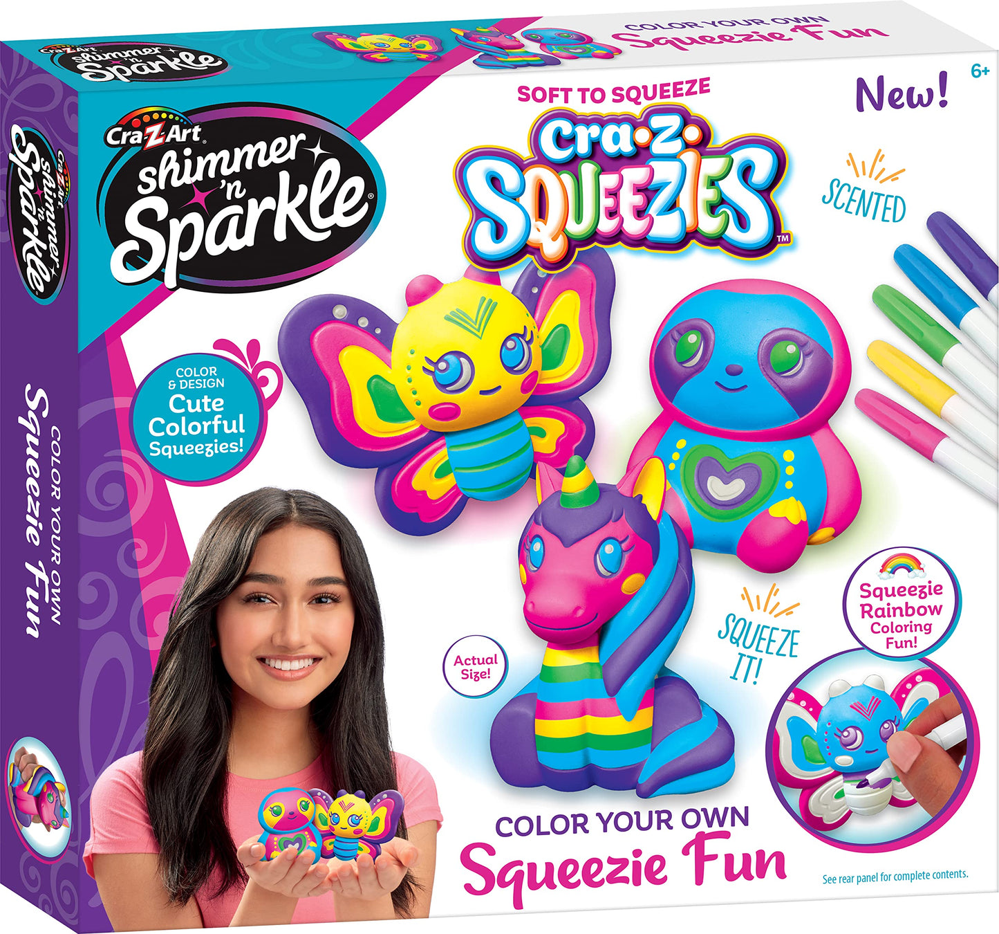 Shimmer N Sparkle Colour Your Own Squeezies