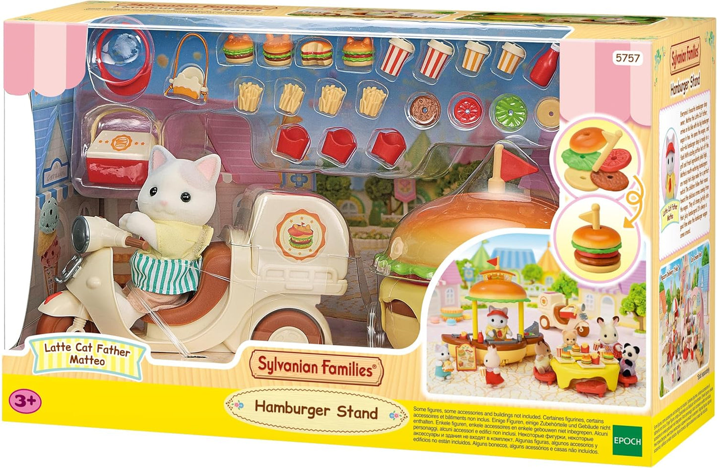 Sylvanian Families Hamburger Stand