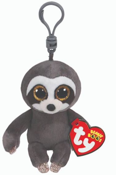 TY Dangler Sloth Beanie Boo Key Clip