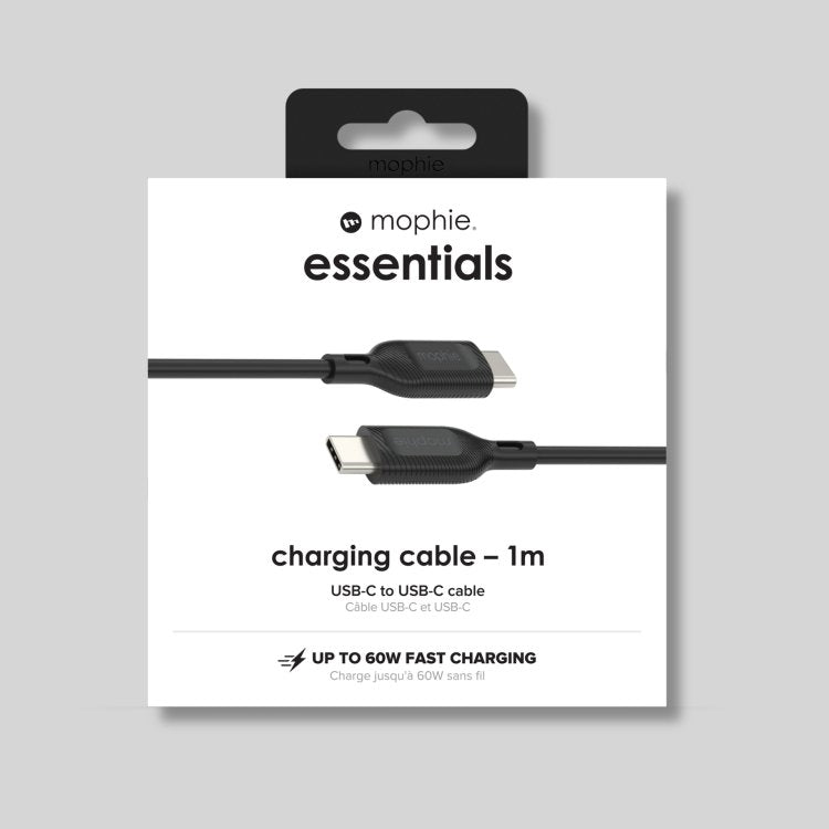 Morphie 1m Charging Cable Black USB-C