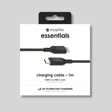Morphie 1m Charging Cable Black USB-C