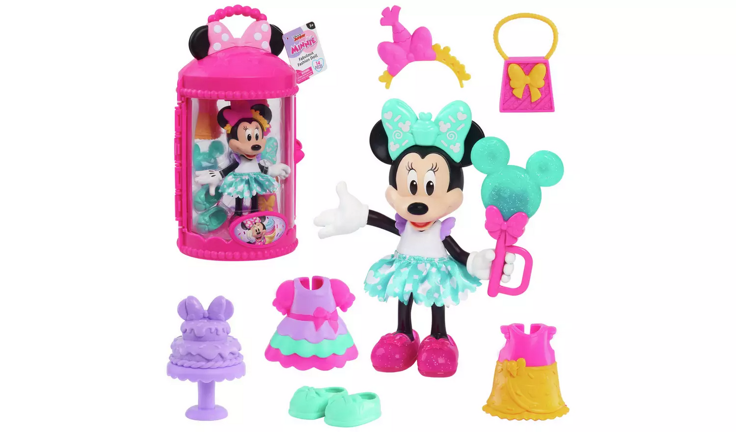 Minnie Mouse 6" Doll Sweet Party Set