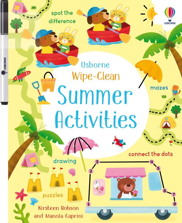 Wipe Clean Summer Activities