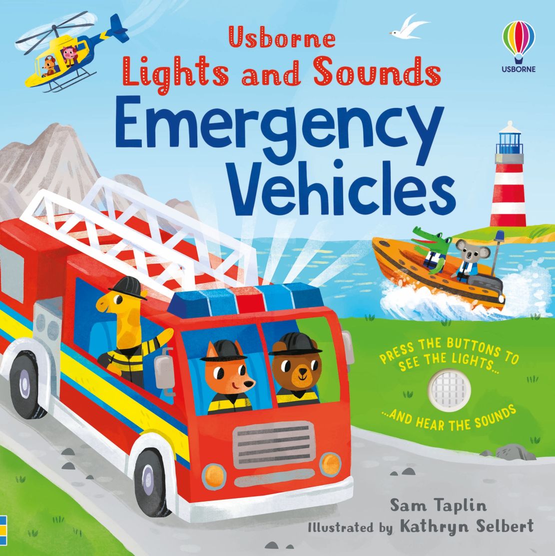 Usborne Emergency Vehicles Sounds Book