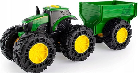 John Deere Monster Treads Tractor & Trailer