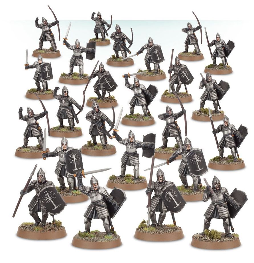 Warhammer Lord Of The Rings Warriors of Minas Tirith