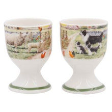 Collie & Sheep Egg Cup Set 2