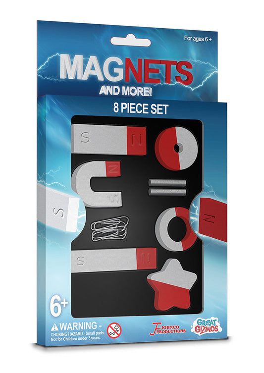 Magnets & More 8 Piece Magnet Set